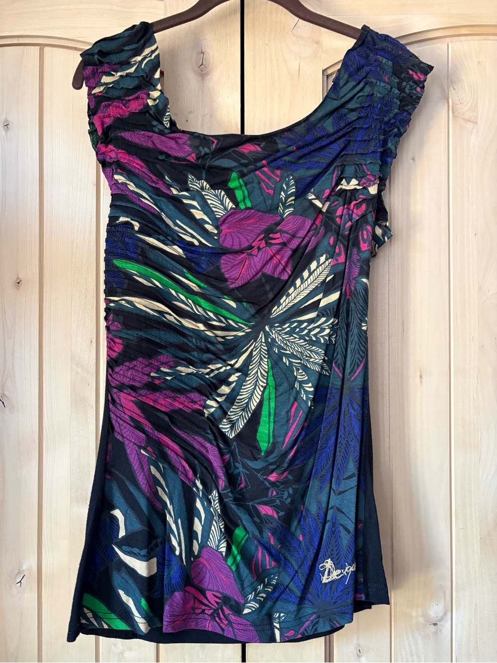 NWOT Desigual Archival Top